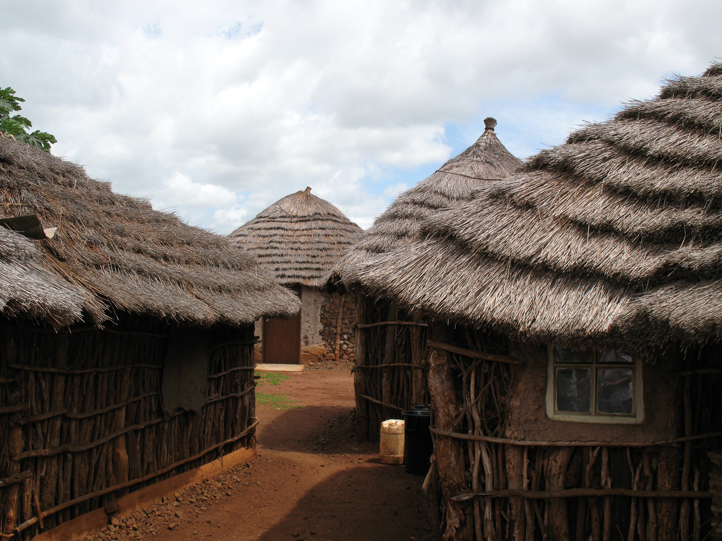 Petit village au Swaziland