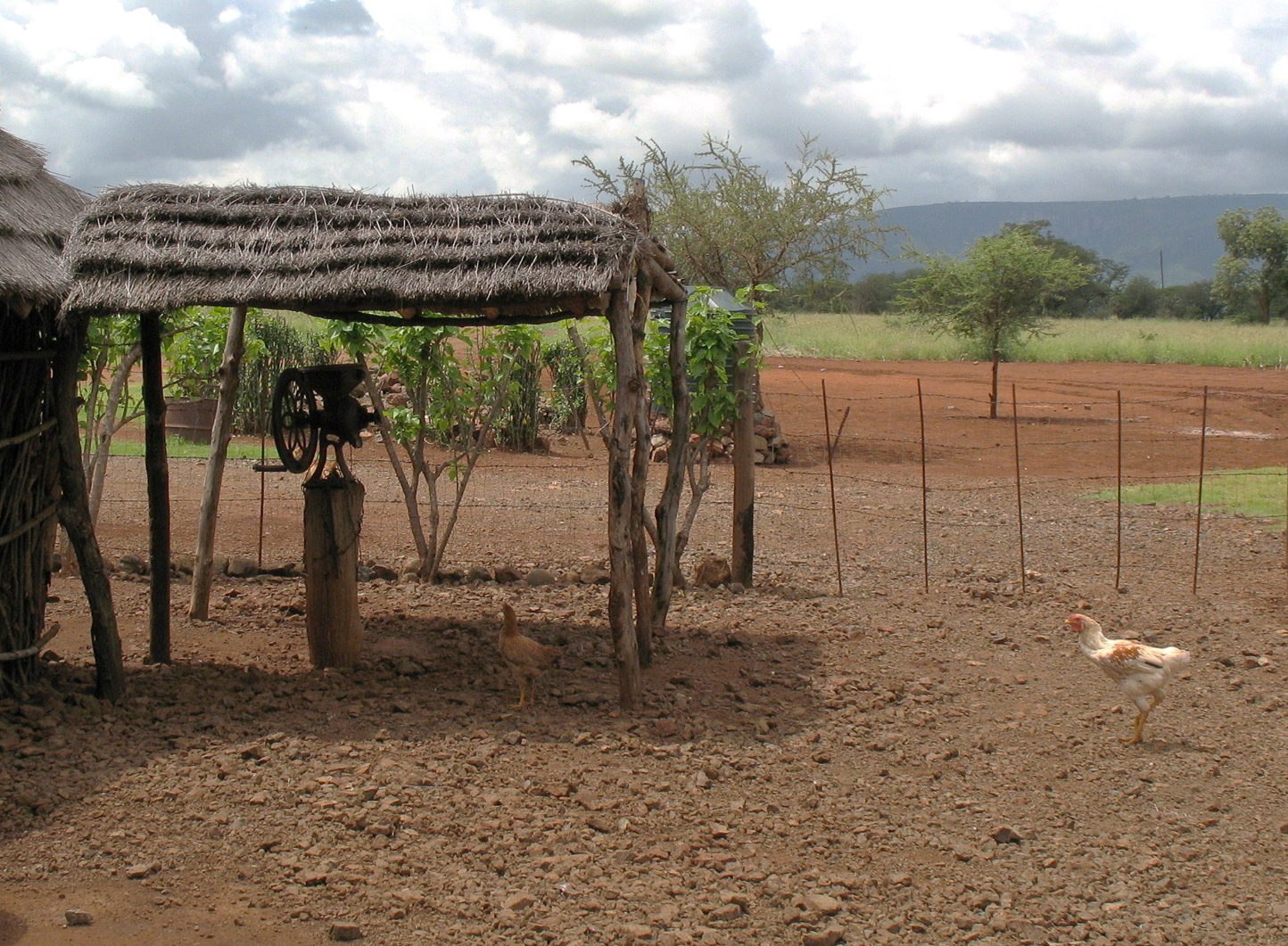 Petit village au Swaziland