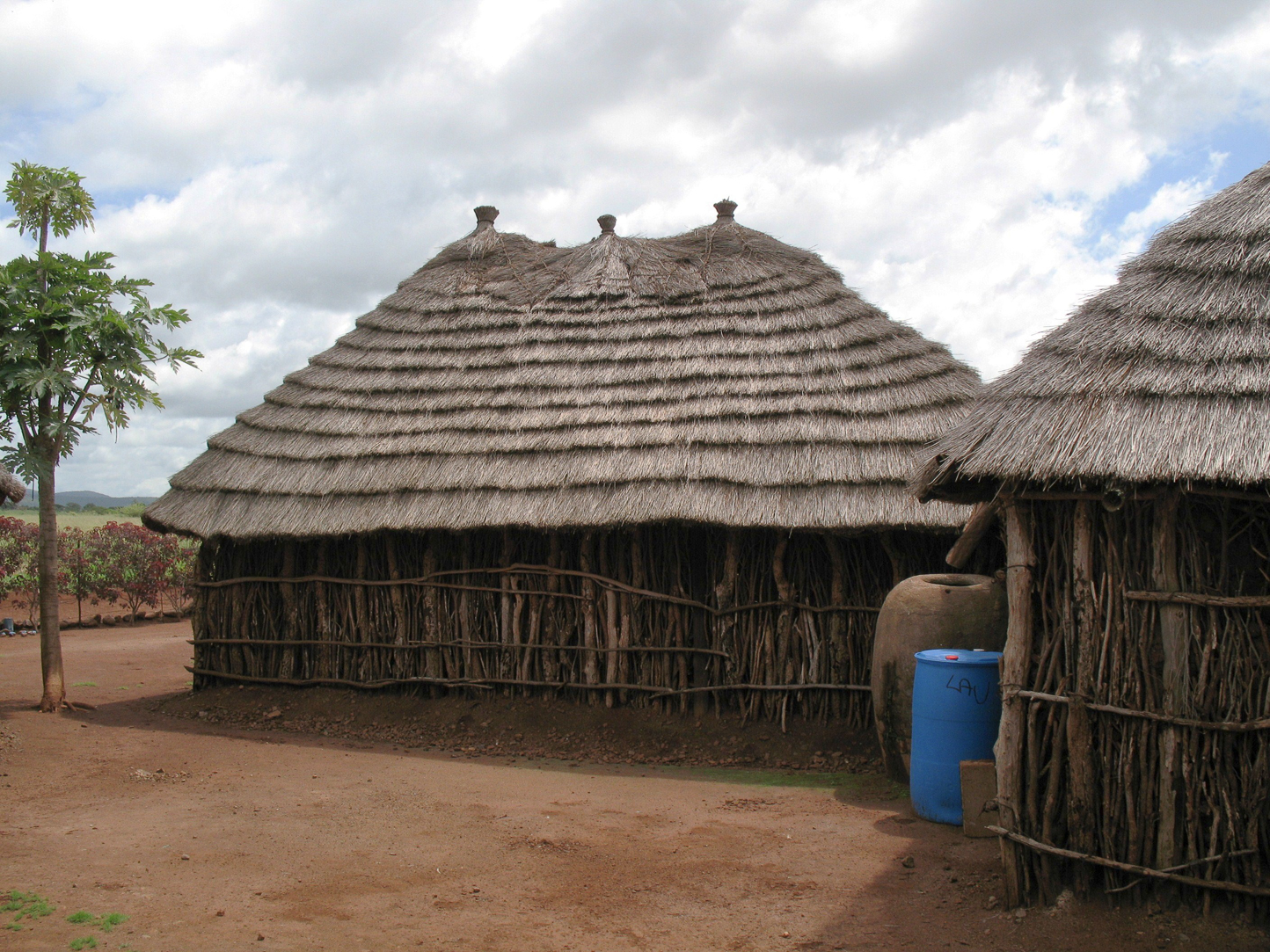 Petit village au Swaziland