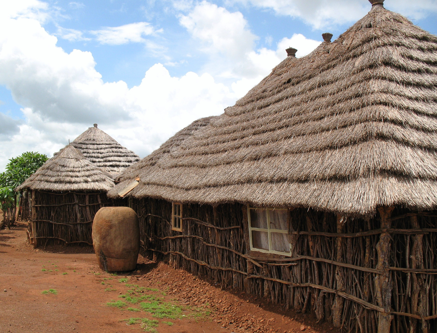 Petit village au Swaziland