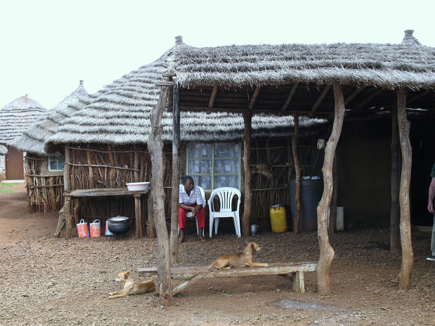 Petit village au Swaziland