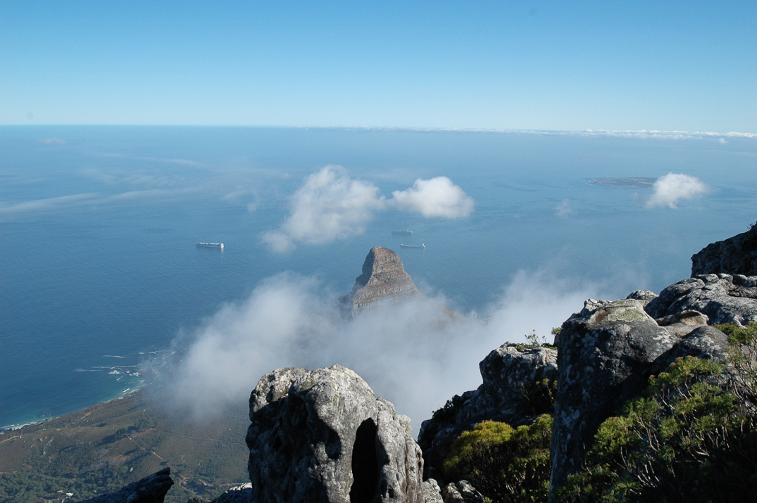 La  baie du Cap vue de 