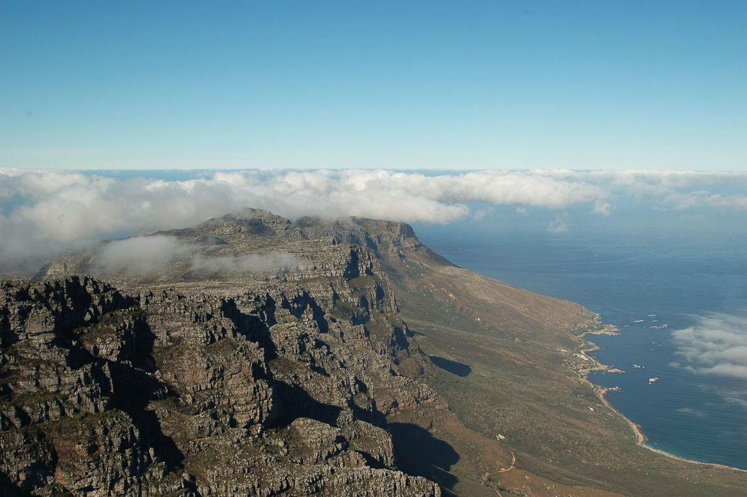 La baie du Cap vue de 
